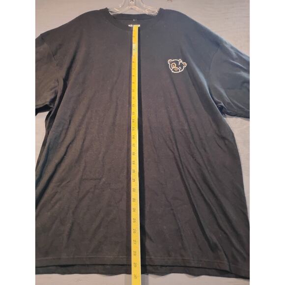 Dream Clothing Men's Black T-Shirt XLarge Bear Graphic Cotton Great Condition - Picture 3 of 14
